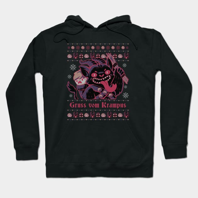 Gruss vom Krampus Hoodie by xMorfina